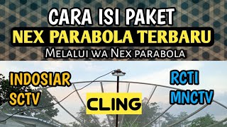 Ayo isi Paket Nex Parabola ikuti cara ini  Emtek amp Mnc Group clink [upl. by Dronski]