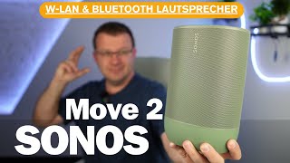 Sonos Move 2 Multiroom oder Poolparty Der Move 2 kann beides I deutsch I 2024 [upl. by Aletha]