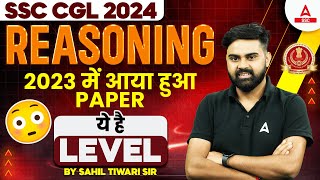 SSC CGL 2024 Reasoning Previous Year Paper  Reasoning By Sahil Tiwari [upl. by Woermer]