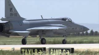 PAF JF17 Thunder at Airshow Turkey 2011 [upl. by Ylecic38]