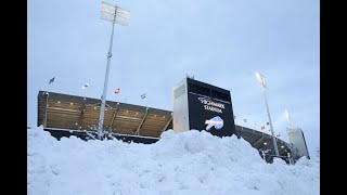 Buffalo Bills Pittsburgh Steelers playoff game postponed [upl. by Dorene83]