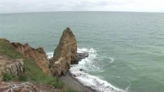 Normandie  rénovation de la pointe du Hoc [upl. by Enneire]