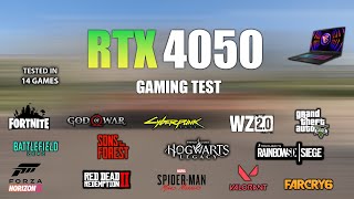 RTX 4050 Laptop  Test in 14 Games  RTX 4050 Gaming [upl. by Anora]