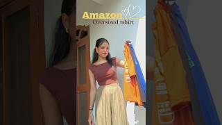 Warning Dont Miss These Amazon Oversized TShirts [upl. by Perreault]