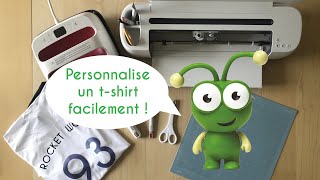 Personnalisation dun tshirt avec Cricut Maker amp Easy Press 2 en Français [upl. by Namso624]