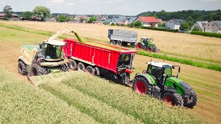 GPS Getreideernte 2024  Krone Big X 980  Fendt 728 Vario  Naturenergie Wiedemann [upl. by Churchill]