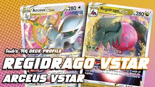 Arceus VSTARRegidrago VSTAR  PTCGL Deck Profile [upl. by Nedrob]