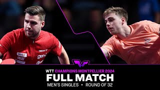 FULL MATCH  Darko Jorgic vs Truls Moregard  MS R32  WTTMontpellier 2024 [upl. by Lidah356]