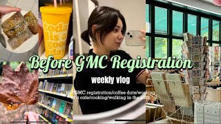 🇬🇧 London IMG Vlog Before GMC Registration Grocery Shopping Working at a Cafe in London [upl. by Ennairoc]