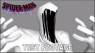 TEST FOOTAGE  SpiderMan Across the SpiderVerse 2023 [upl. by Reiter544]