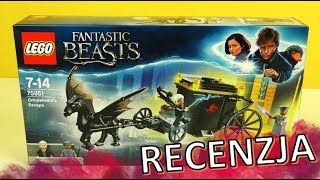 LEGO Fantastic Beasts Ucieczka Grindelwalda 75951  RECENZJA [upl. by Lyell]