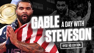 24 Hours with Gable Steveson  Ryse [upl. by Neelik]