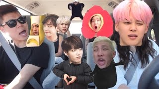 CARPOOL KPOP BTS EDITION [upl. by Ahtiekal89]