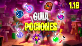 COMO HACER TODAS LAS POCIONES DE MINECRAFT 119  GUIA DEFINITIVA DE POCIONES [upl. by Clement174]