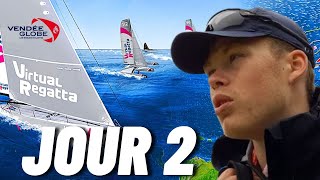 VENDEE GLOBE 2024 Jour 2 Virtual Regatta offshore [upl. by Strade]