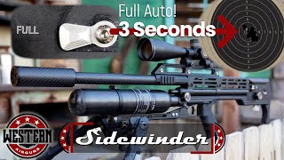 Western Sidewinder FullSemi Auto Airgun REVIEW [upl. by Naot]