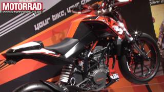 Intermot 2010 KTM über die 125 Duke [upl. by Aila25]