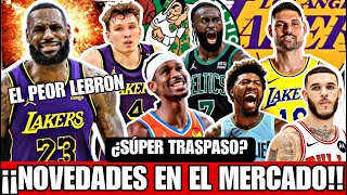 🚨💥ÚLTIMA HORA 💥 QUÉ LE PASA A LEBRON  MERCADO Y TRASPASOS NBA 💥 COPA NBA [upl. by Anitnerolf]