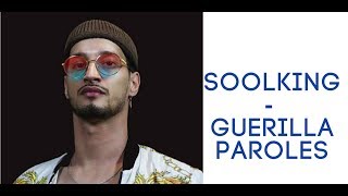 Soolking Guérilla PAROLES  LYRICS [upl. by Spevek167]