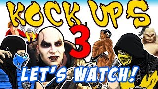 Real Mortal Kombat REACTS  KOCK UPS 3 Kombatant Edition W Scorpion and SubZero [upl. by Sy792]