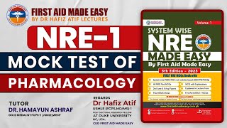 NRE  1 Mock Test Of Pharmacology Nvember 13 [upl. by Horner]