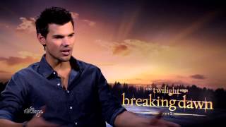 Taylor Lautner on His Amazing Abs quotI Cant Help Itquot [upl. by Ruthann]