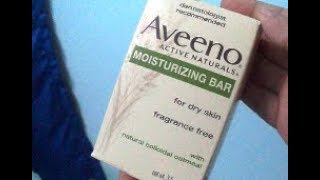 FAST REVIEW Aveeno Active Naturals Moisturizing Bar [upl. by Aicert413]