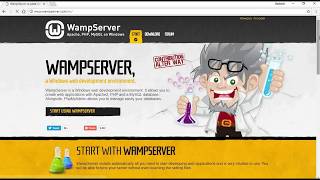 How to install wamp server in windows 10 [upl. by Tertia]