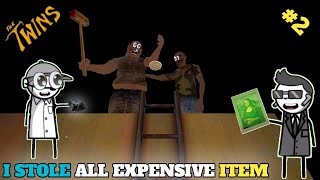 I STOLE ALL EXPENSIVE ITEM THE TWINS GAMEPLAY 2 [upl. by Amme]