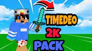 TimeDeo 2k Pack v13 16x  AndroidIOSWin 10  NO LAG  11460  2020 [upl. by Rorry]