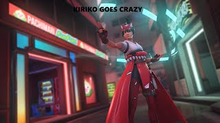 Kiriko Goes Crazy  Overwatch 2 Gameplay [upl. by Ymas]