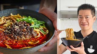 Realistic  Easy Ramen recipe you can make on a weeknight 🍜🔥 [upl. by Atekram]