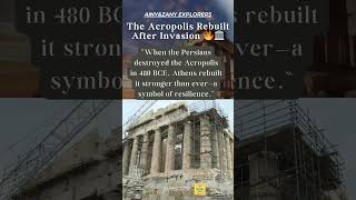 How Acropolis Survived Persian Invasion ⚔️WarriorCitadel AcropolisHistory ainyzany AinyZany [upl. by Afirahs]