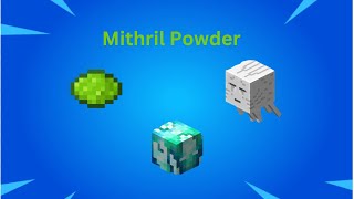 HOW TO GET MITHRIL POWDER FAST AFTER THE MINING UPDATE  Hypixel Skyblock [upl. by Linnette]