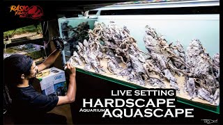 How to Hardscape a 120cm aquarium Aquascape [upl. by Smailliw416]