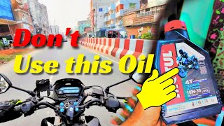 WORST 10W30 Mineral Engine oil Motul 3000 4T 10w30 engine oil review NHS Vlogs [upl. by Kimmy]