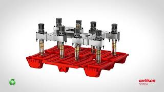 Optimal Hot Runner Design For 100 Recycled Material Pallets [upl. by Sampson]