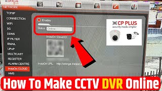 How to Make Cp Plus DVR Online  Enable DVR status Online for Remote View on Mobile amp Laptop New [upl. by George]