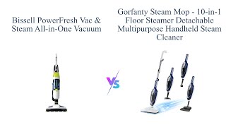 Bissell vs GorFanty Steam Mop 🔥 Comparison amp Review [upl. by Sirrep]