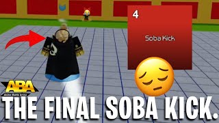 ABA The Final Soba Kick [upl. by Enenstein54]