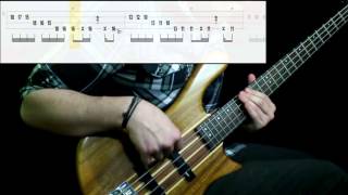 Red Hot Chili Peppers  Dark Necessities Bass Only Play Along Tabs In Video [upl. by Oluap]