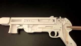 MP40 Rubberband Gun insight view [upl. by Melleta]