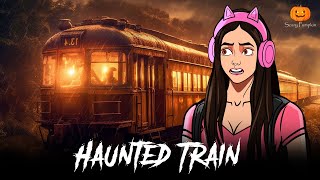 Haunted Train  Bhutia Train  Scary Pumpkin  Hindi Horror Stories  Animated Stories [upl. by Riha]