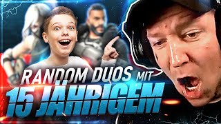 RANDOM DUOS mit 15 JÄHRIGEM🤣  Fortnite  SpontanaBlack [upl. by Adnoval454]