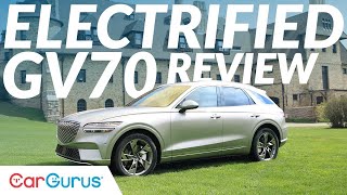 2023 Genesis Electrified GV70 Review [upl. by Gorga913]