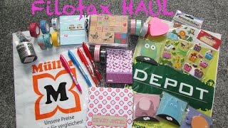 XXL Filofax Haul [upl. by Annah]