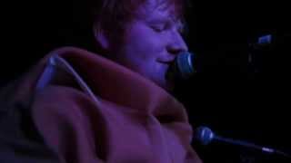 She  Ed Sheeran  Mercury Lounge New York  31102013 [upl. by Ima]