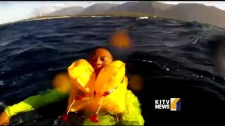 Passenger releases footage of Molokai plane crash [upl. by Aihsemek]