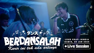 Hindia  Berdansalah Karir Ini Tak Ada Artinya Live Recorded Version at Krapela2024 [upl. by Wershba]