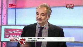 Jacques Attali  invité de quotEn route vers la présidentiellequot [upl. by Gitlow644]